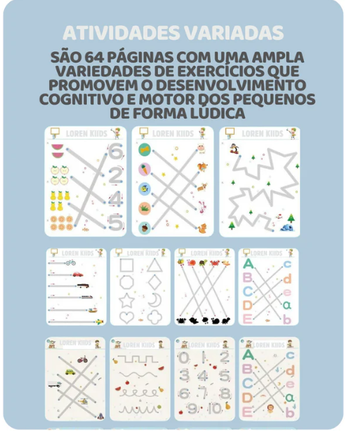 Livro Mágico De Traços - Desenvolvimento Infantil