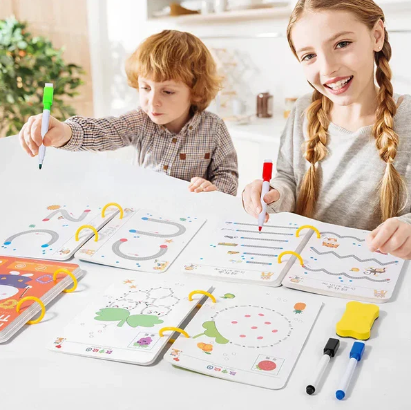 Livro Mágico De Traços - Desenvolvimento Infantil