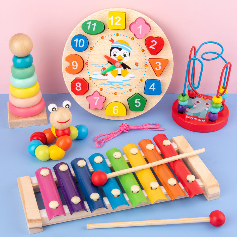 Kit Jogo de Madeira