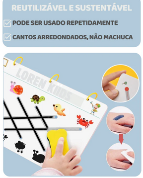 Livro Mágico De Traços - Desenvolvimento Infantil
